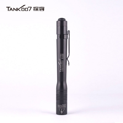 Tank007探客UVE2熒光檢測(cè)手電筒 便攜式迷你筆帽式UV紫外線手電